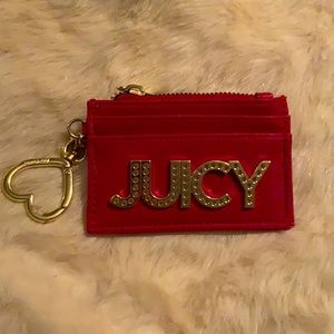 Juicy Couture Red Card Case New/no tag